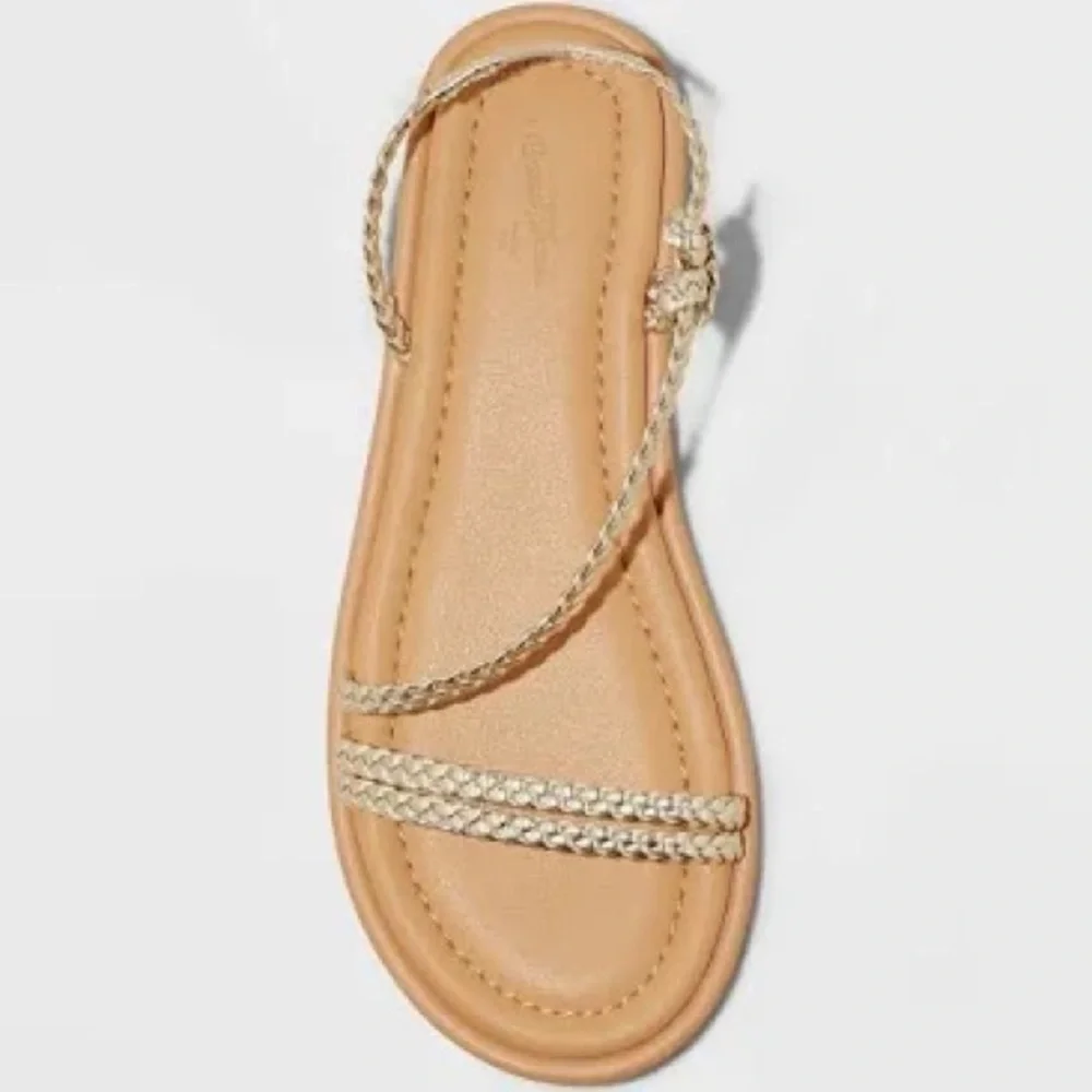 Women's Uri Sandals - Universal Thread Gold